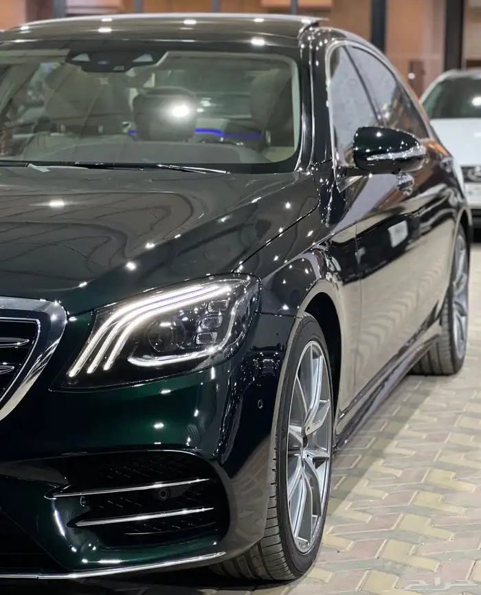 مرسيدس 2020 S450 جفالي أول مالك بممشى 40 بسعر 255 لون خاص 7