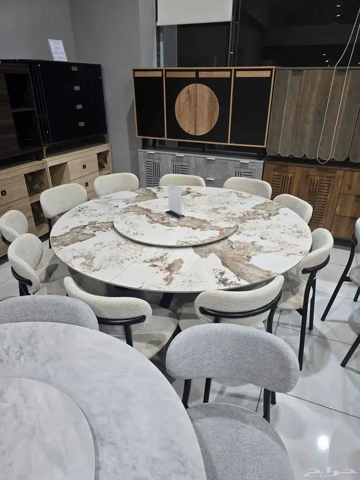 طاولات طعام مودرن ب اشكال جديده 2