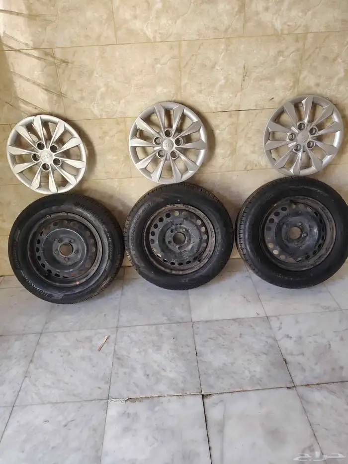 جنوط حديد K3 سيراتو مقاس 15وكالة 8