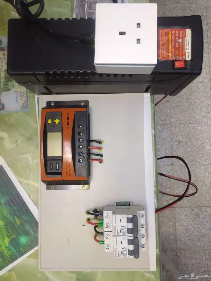 طاقه شمسيهUPS-0136 WeP 600VA 60 Hz 09LSN000125 Input  AC 2 0