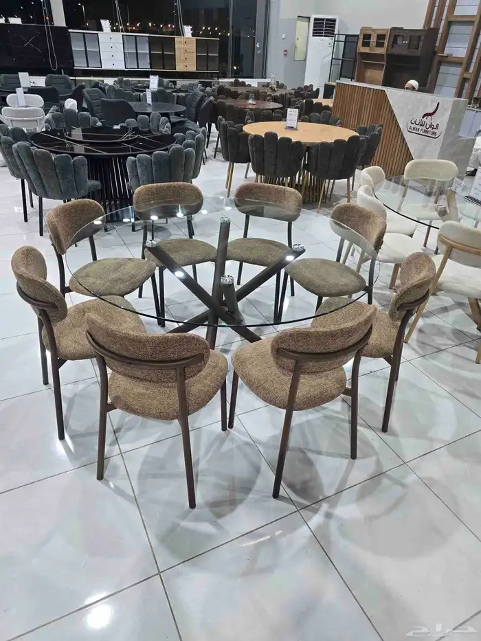 طاولات طعام مودرن ب اشكال جديده 9