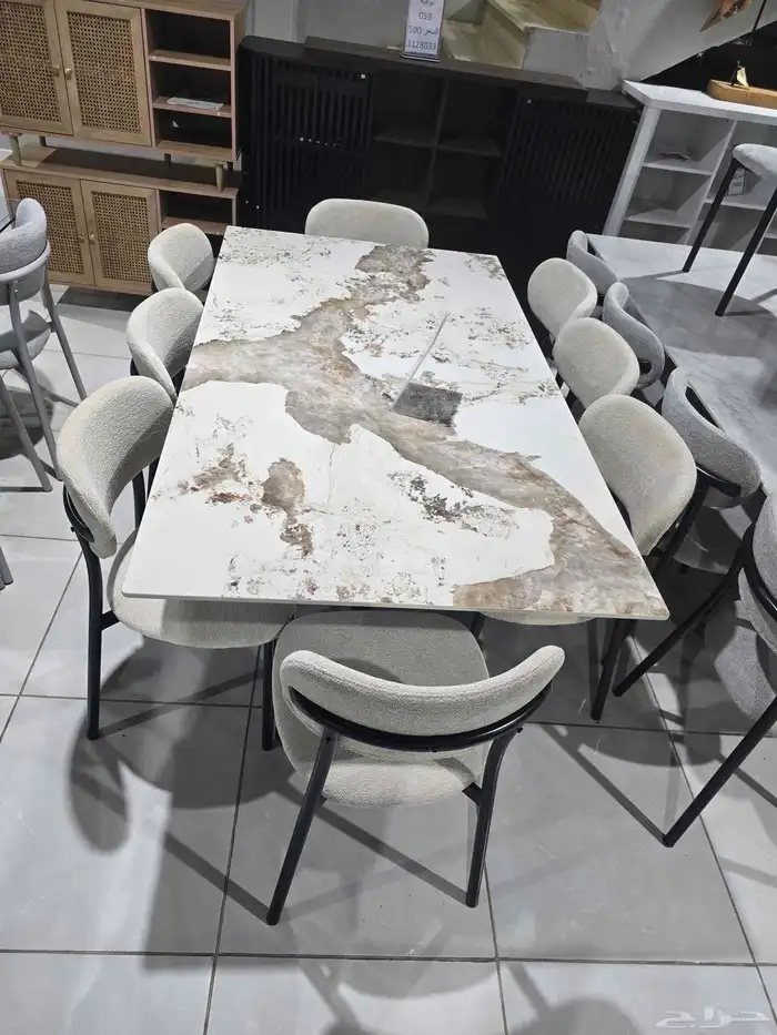 طاولات طعام مودرن ب اشكال جديده 6