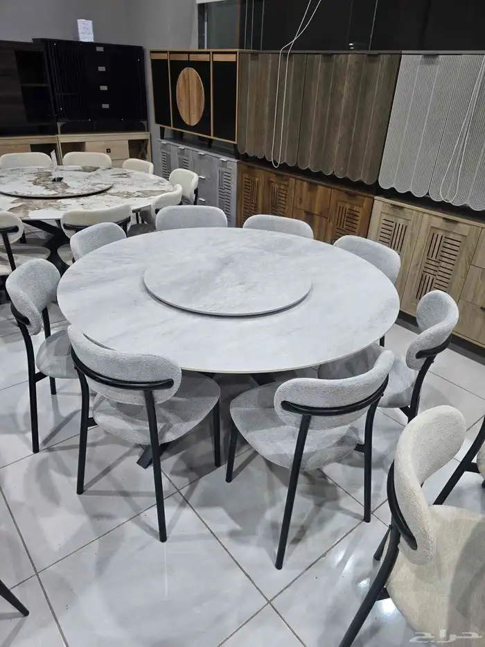 طاولات طعام مودرن ب اشكال جديده 0