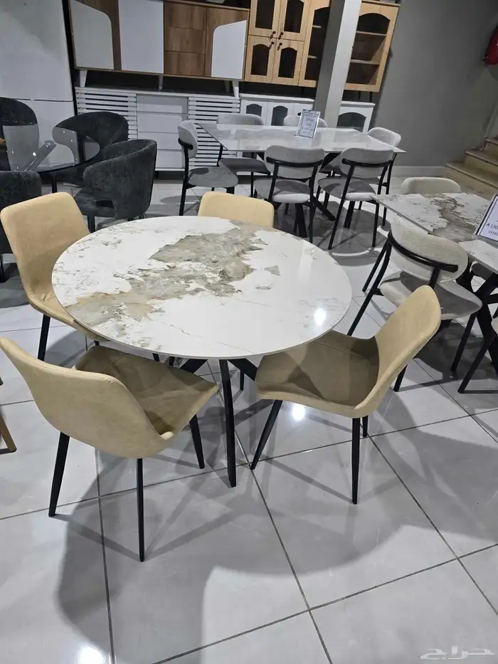 طاولات طعام مودرن ب اشكال جديده 11