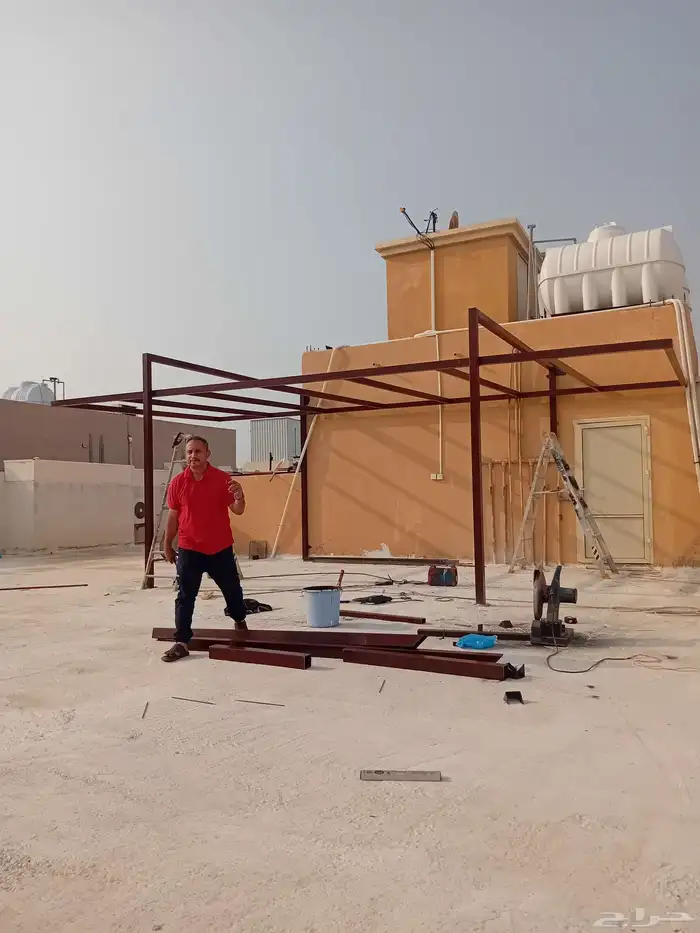 مظلات سواتر بيوت شعر قرميد هناجر مكه 12