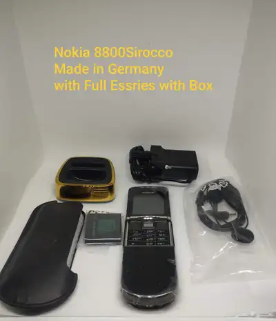 Nokia 8800 Sirocco New Mobile with Assesries Low Price index
