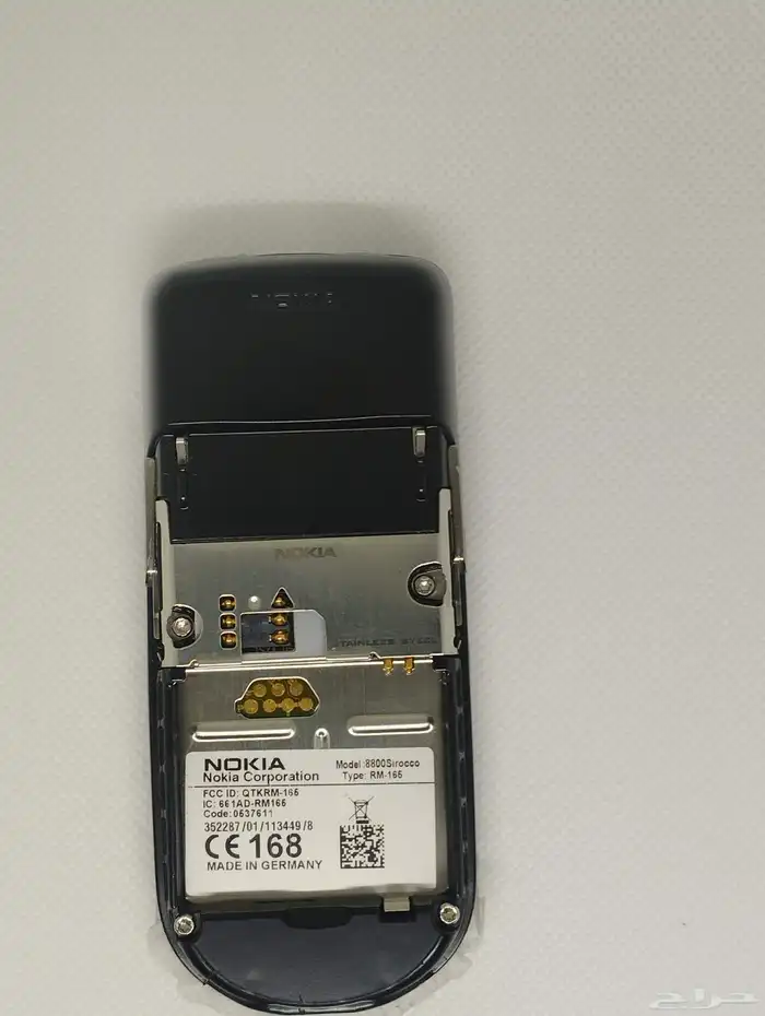 Nokia 8800 Sirocco New Mobile with Accessories at Low Price 6