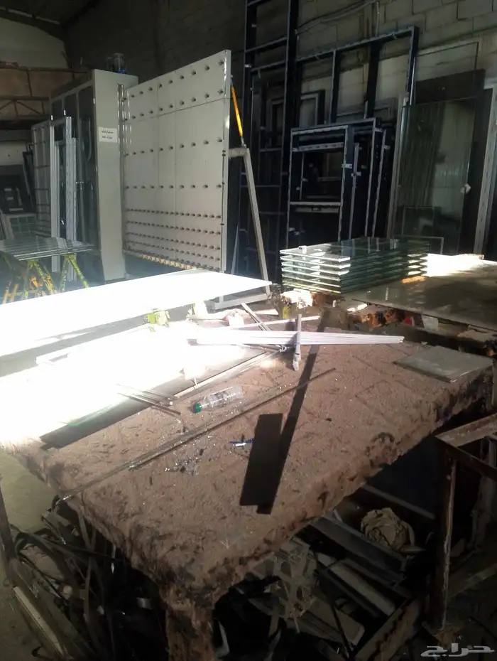 ورشه المنيوم باب شبابيك غزاز مجود ان شاء الله 1