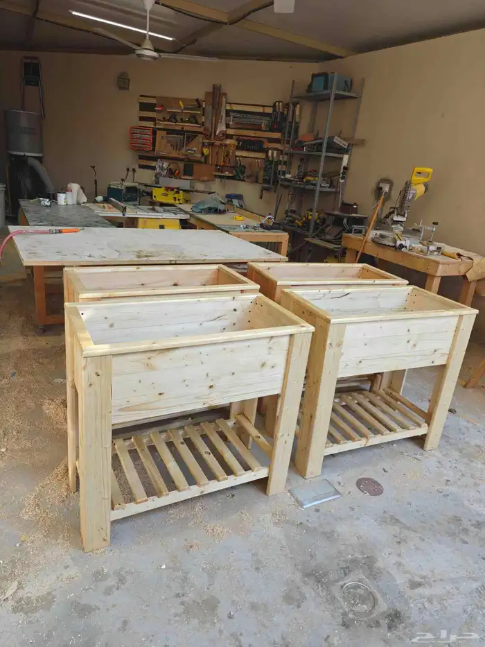 احواض زراعة خشب 0