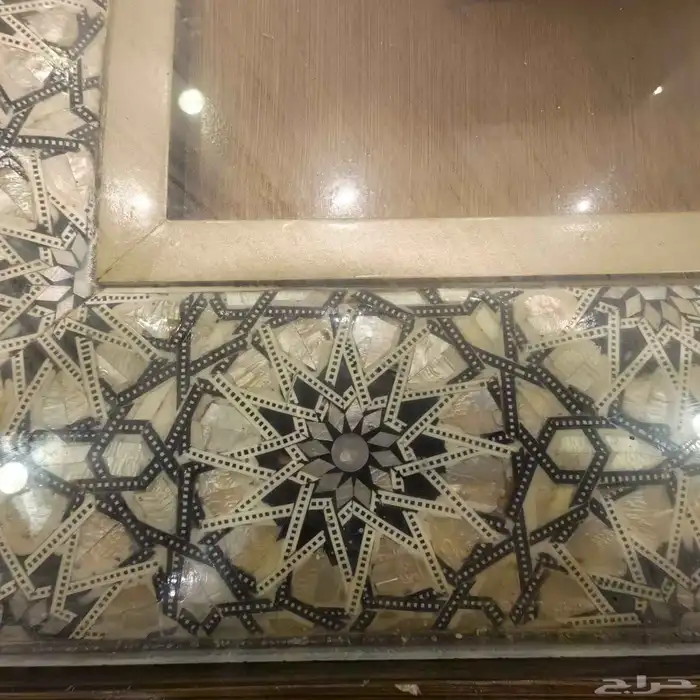 طقم كنب مغربي جديد ونظيف جدا فخم جدا.. سعره الأصلي 7 الاف 6