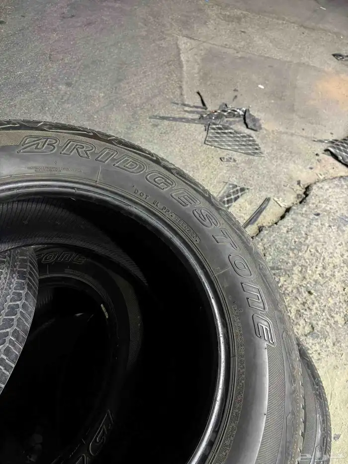 نعرض لكم كفرات برجستون وكاله علا الشرط اخو الجديد 265 65 18 0