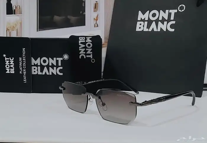 نظارات مونت بلانك مع ملحقاتها 1