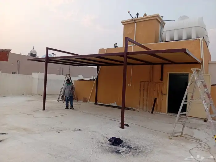 مظلات سواتر بيوت شعر قرميد هناجر مكه 10