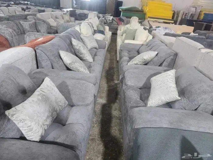 كنب جديد جاهز بأسعار مميزة مع التوصيل 0