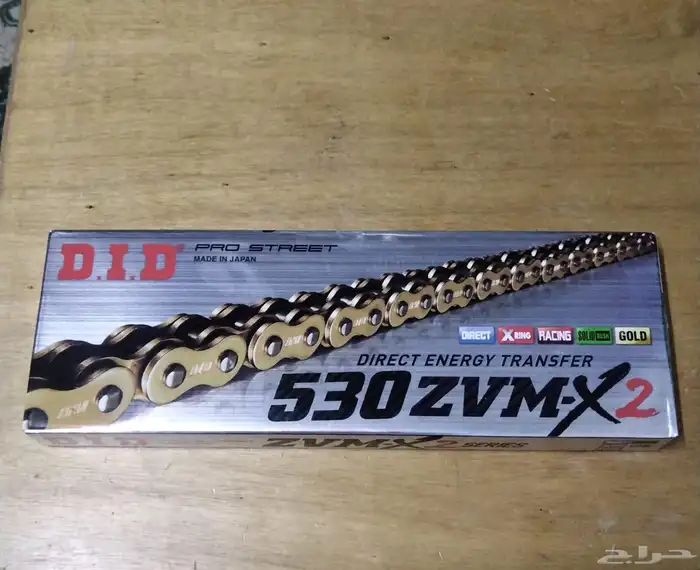 جنازير جميع مقاسات 525 و 530 للريس 5