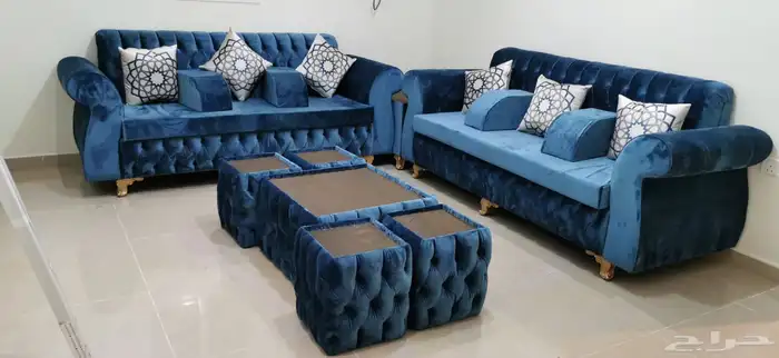 كنب حرفL مستخدم للبيع 1
