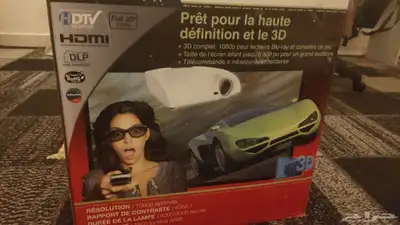 بروجكتر نوع أوبتما hd. 3d مع نظاراته ثلاثية الابعاد index