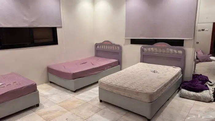 اثاث مستعل غرفتين نوم الرجاء التواصل عبر الرقم فقط. 4