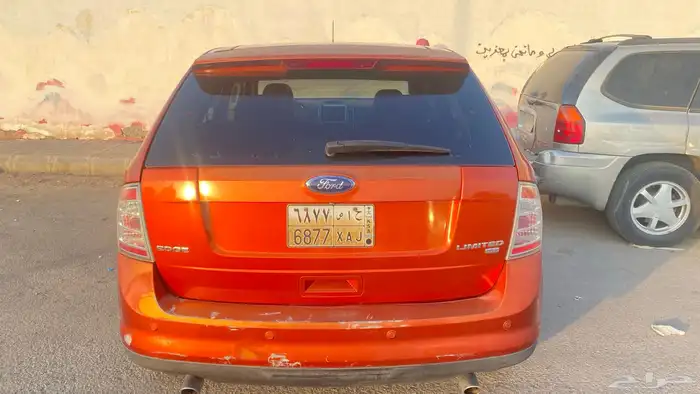 فورد إيدج 2008 فل كامل (Limited)   لون برتقالي مميز 4