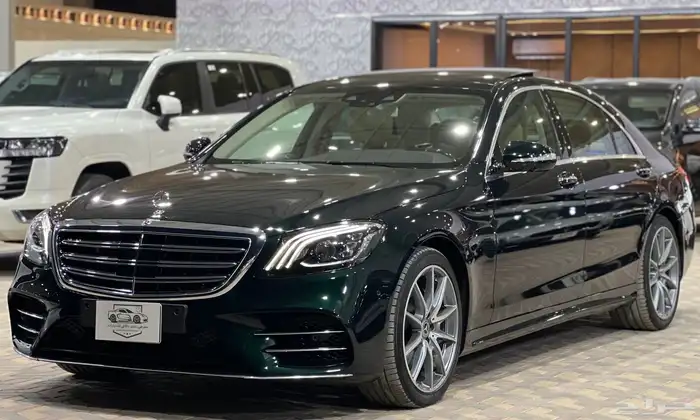 مرسيدس 2020 S450 جفالي أول مالك بممشى 40 بسعر 255 لون خاص 0