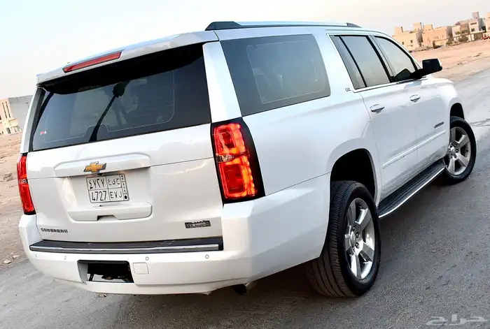 شفروليه سوبرمان( دبل) LTZ 2016 ابيض لؤلؤي وارد الجميح 5