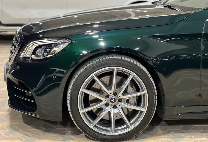 مرسيدس 2020 S450 جفالي أول مالك بممشى 40 بسعر 255 لون خاص 9