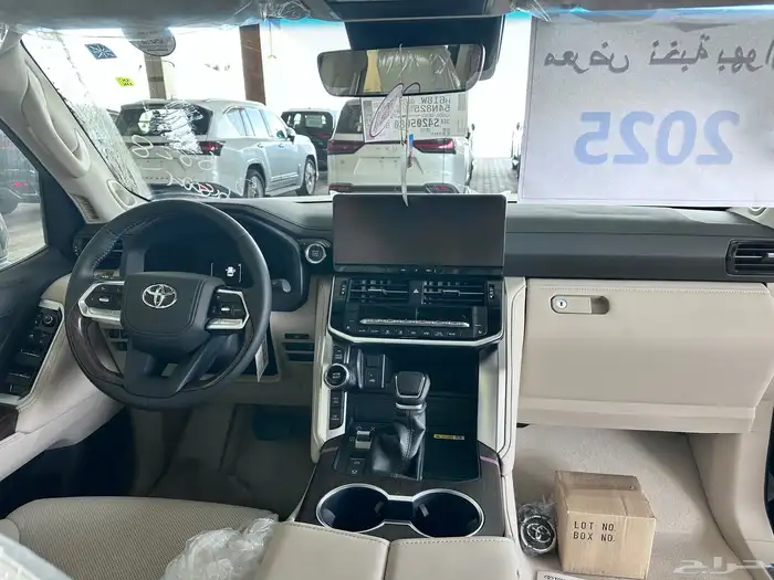 تويوتا لاند كروزرGXRLS اسود سعودي 2025رقم5 8