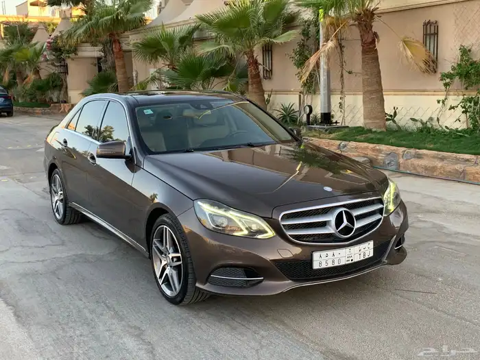 مرسيدس E200 فل كامل 2014 بحاله الوكاله 14