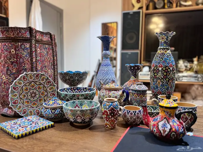 خزفيات إيرانية صناعة يدوية Iranian Handmade Ceramics 0