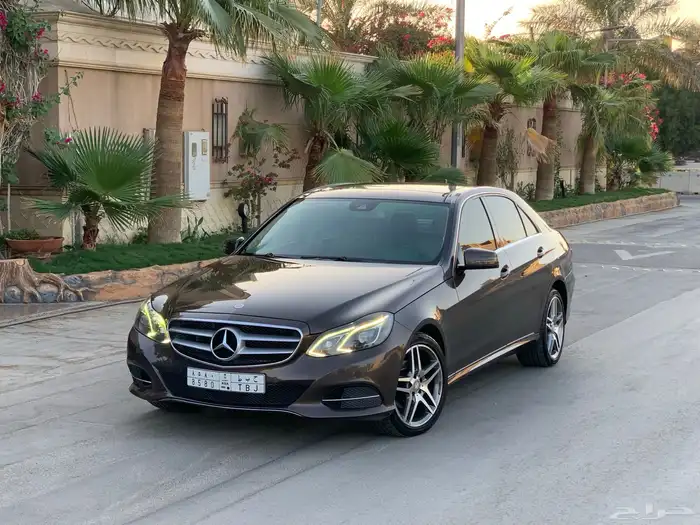 مرسيدس E200 فل كامل 2014 بحاله الوكاله 2