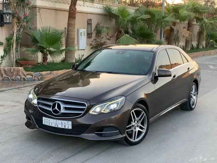 مرسيدس E200 فل كامل 2014 بحاله الوكاله 24