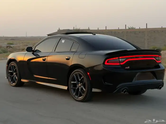 دودج تشارجر GT اسود الموديل 2023 م 21