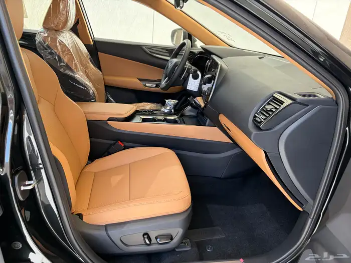 لكزس بنزين NX350 AA اسود   جملي 2025 خليجي جديد صادر لوحات 4