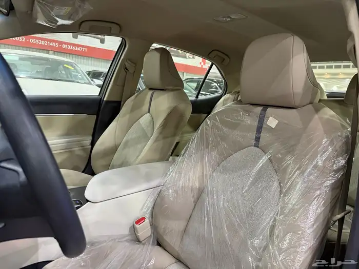 تويوتا كامري 2022 اصفار و بطاقة جمركية 6