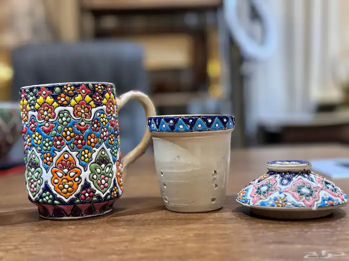 خزفيات إيرانية صناعة يدوية Iranian Handmade Ceramics 8