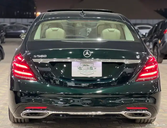 مرسيدس 2020 S450 جفالي أول مالك بممشى 40 بسعر 255 لون خاص 8