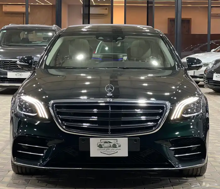 مرسيدس 2020 S450 جفالي أول مالك بممشى 40 بسعر 255 لون خاص 4