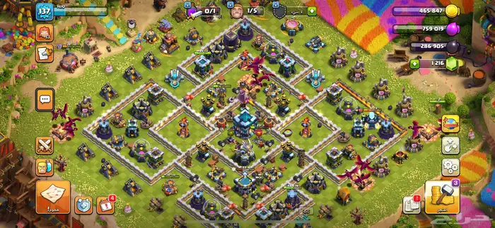 حساب كلاش اوف كلانس للبيع 0