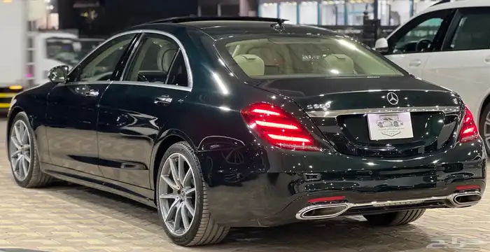 مرسيدس 2020 S450 جفالي أول مالك بممشى 40 بسعر 255 لون خاص 3