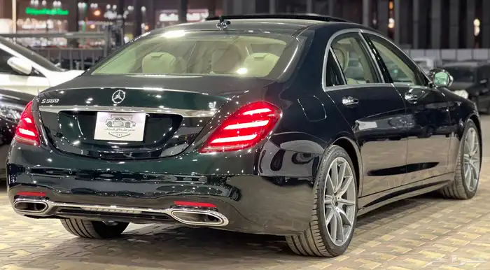 مرسيدس 2020 S450 جفالي أول مالك بممشى 40 بسعر 255 لون خاص 2