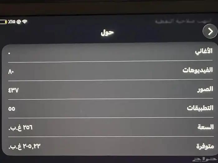 ايباد مني الجيل الخامس 5 للبيع او البديل 0