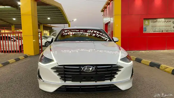 هونداي سوناتا 2020 (بنزين) بصمه شاشه تحديد مسار 2.0 3