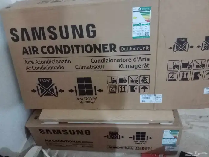 مكيف سامسونج سبليت 18 ألف وحدة مستعمل بحالة الجديد ب1500ريال 3