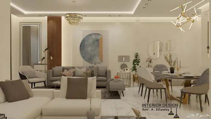 مصمم ديكور داخلي وخارجي بسعر 10 ريال 1