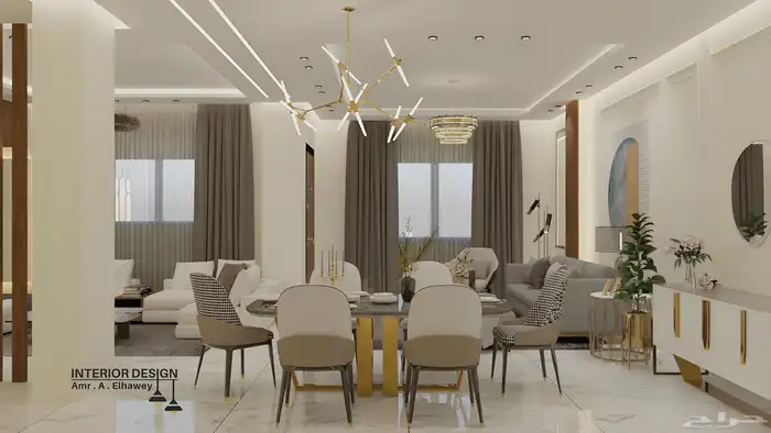 مصمم ديكور داخلي وخارجي بسعر 10 ريال 3