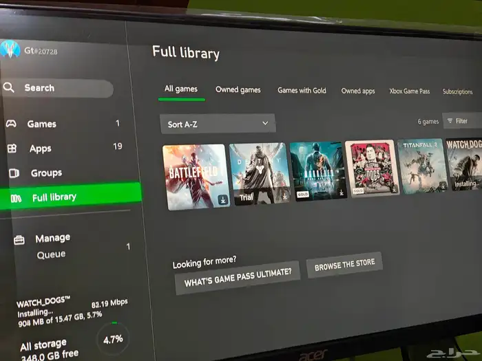 جهاز Xbox one 5