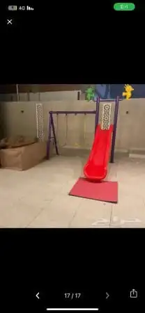 زحاليق ومراجيح خارجية مقاوم للحرارة الشمس 5