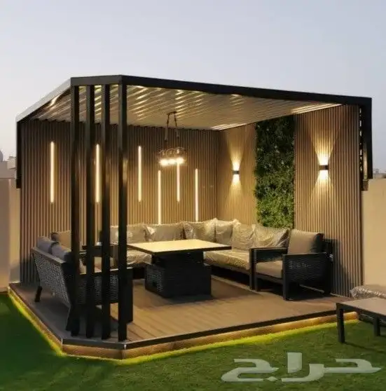 تركيب برجولات جلسات 2