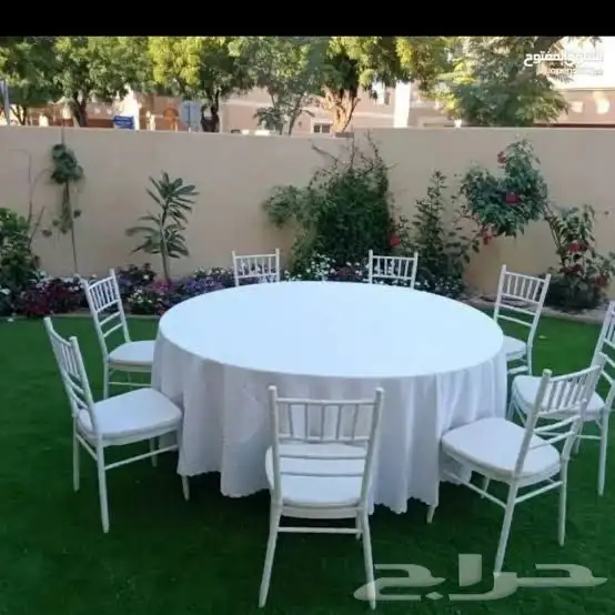 تنسيق حفلات كوش طولات استقبال كرسي شفافه طولات قزاز 13