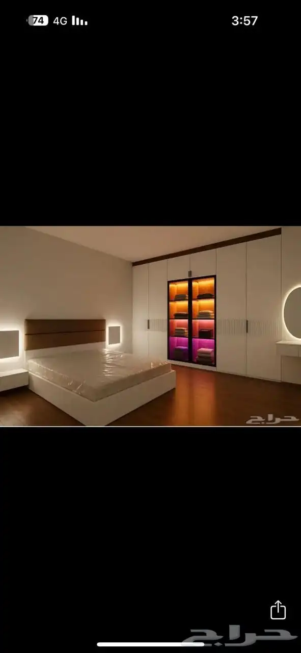 كراسي استرخاء خشبية كمدينة سرير تفصيل ستاير 11